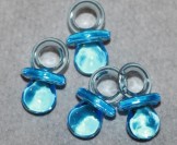 Suzeta plastic bleu